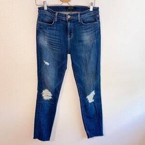 J Brand Distressed Jeans